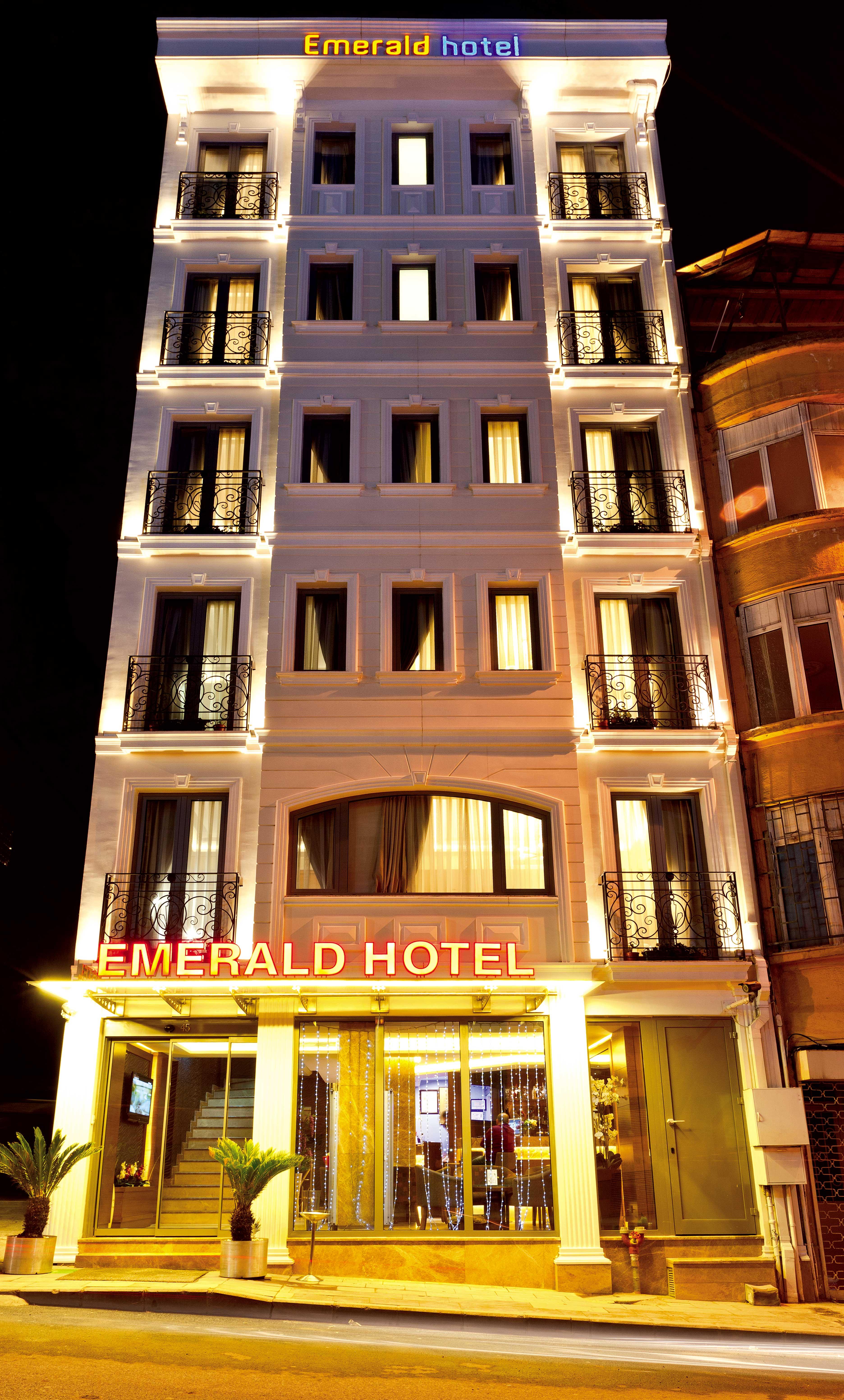 Emerald Hotel Istanbul Bagian luar foto